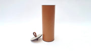 Eroju 1997 Leather and Concrete Vase