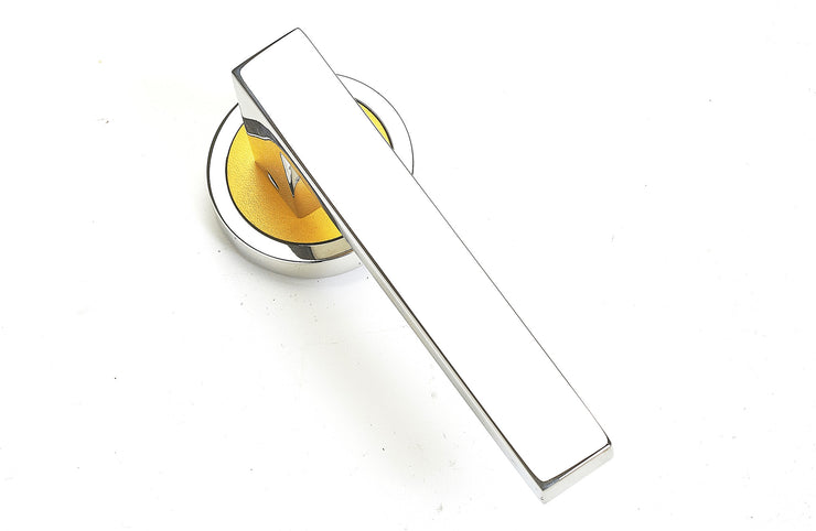 Timeless Collection Krolle Rectangle Lever Polished Stainless Steel.